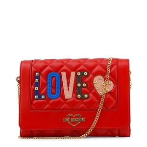 Love Moschino Red Clutch